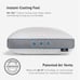 Bedgear Frost Performance Pillow Size 1.0 Cooling Bed Pillow Hypoallergenic