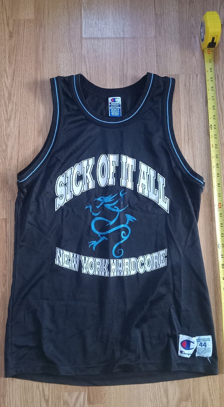 SICK OF IT ALL BASKETBALL JERSEY Other