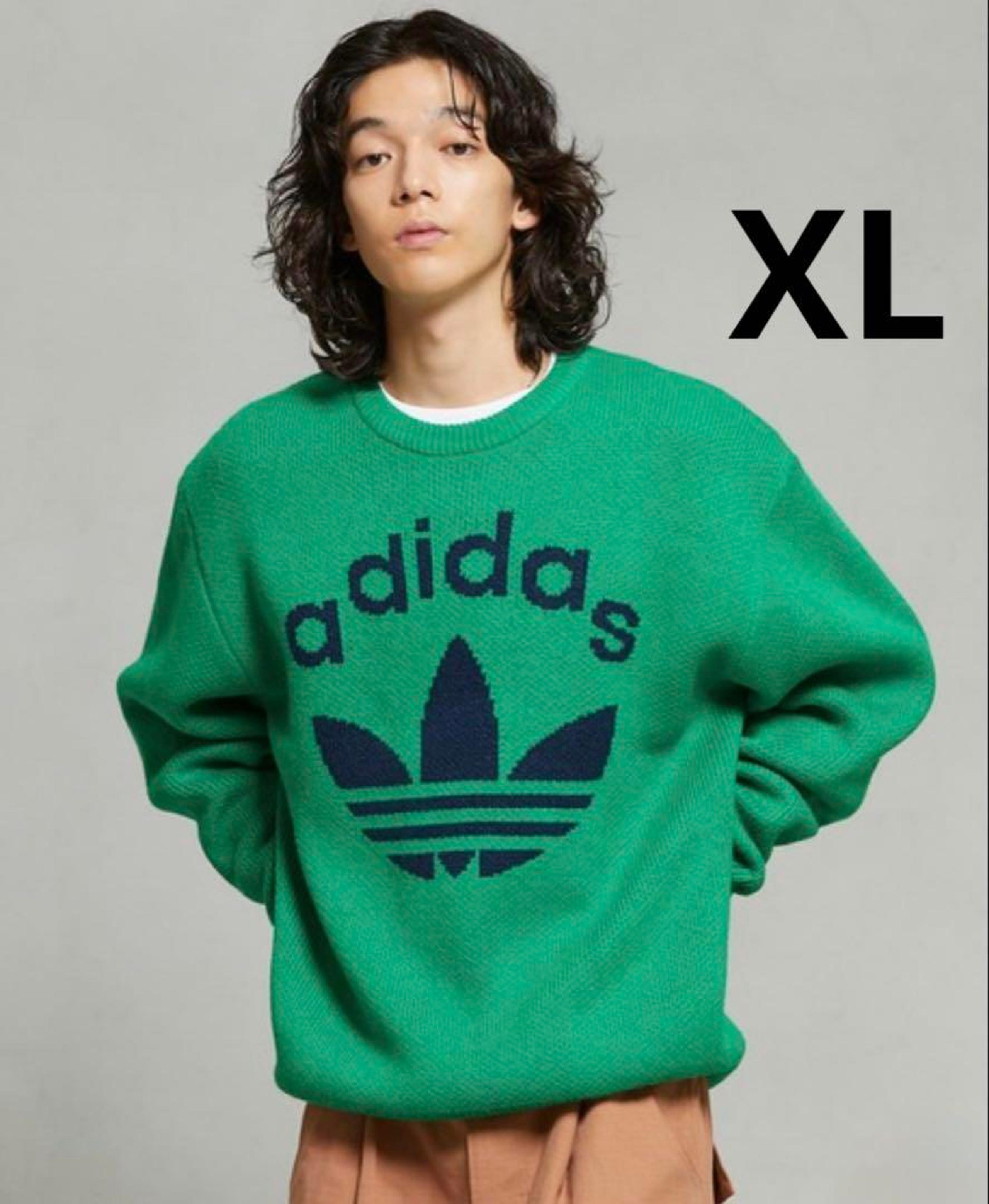 Adidas Originals 70s Crewneck Sweater XL Green