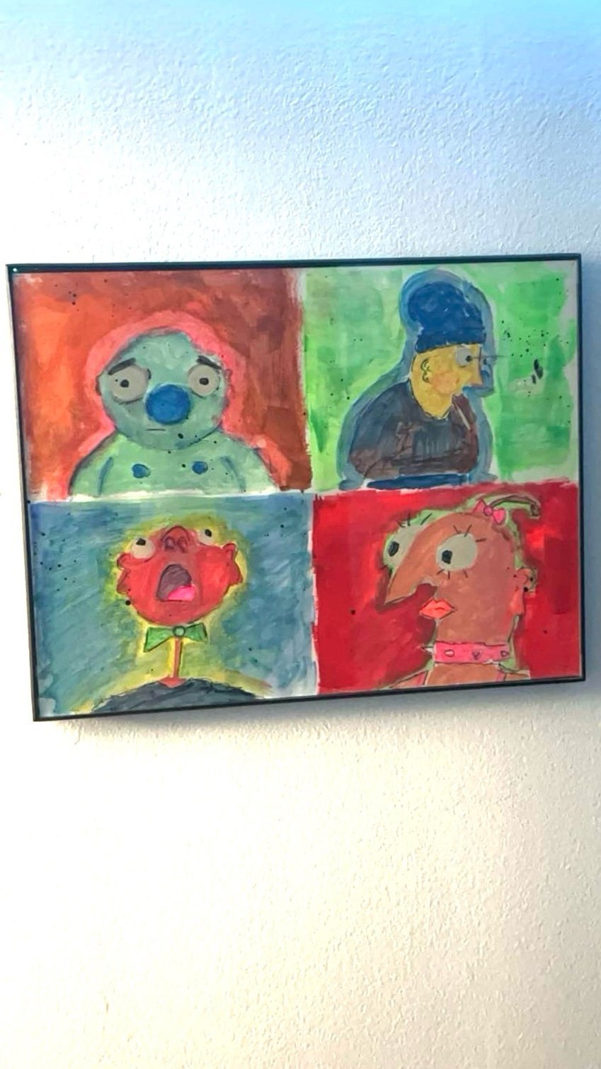 Abstract Character Painting