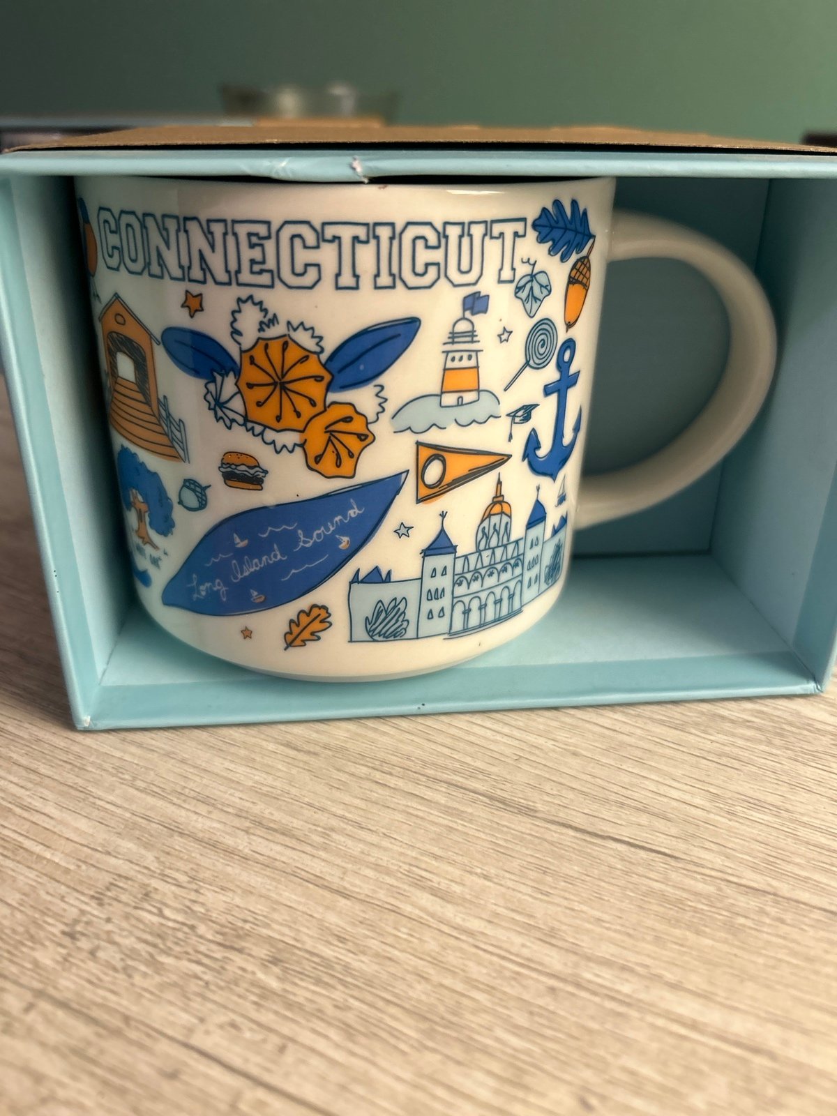 Starbucks 14oz mug Connecticut brand new