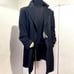 E.M. Collection Milano Wool Cashmere black business men’s jacket coat