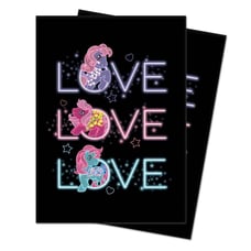 My Little Pony 100 count Ultra Pro Std Sleeves - Retro Neon - (66mm x 91mm) x2