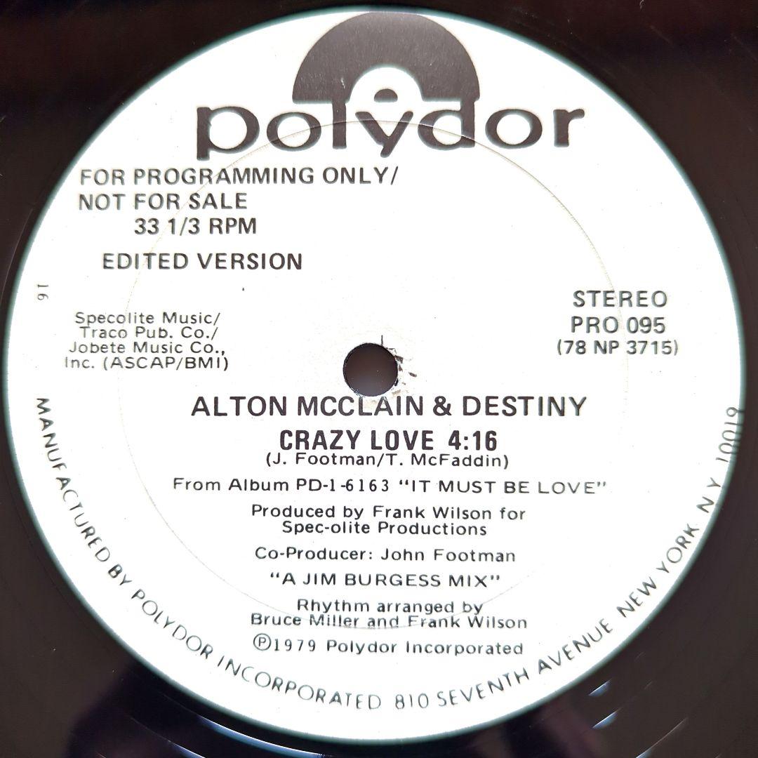 12' Alton McClain & Destiny – Crazy Love