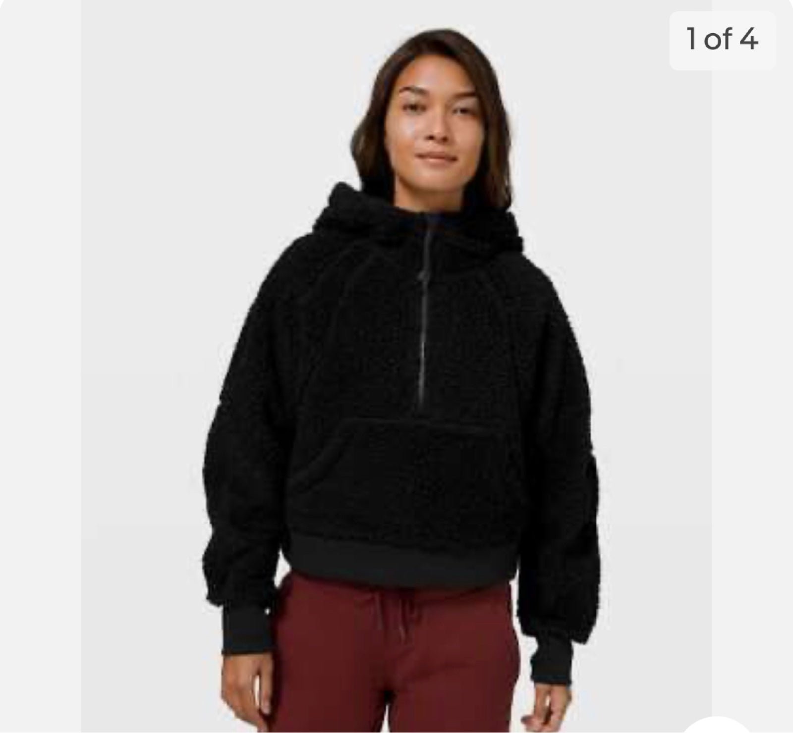 Lululemon Scuba Oversized Fleece 1/2 Zip