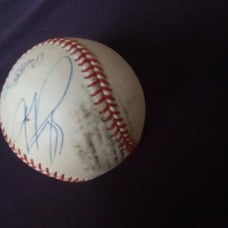 signed baseball