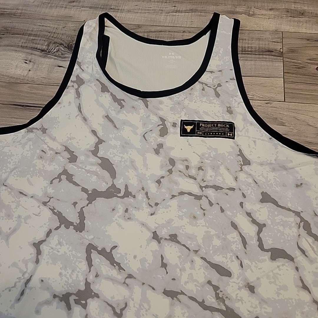 Under Armour Project Isochill Muscle Tank Top Mens 2XL Camo NEW 50 Sleeveless