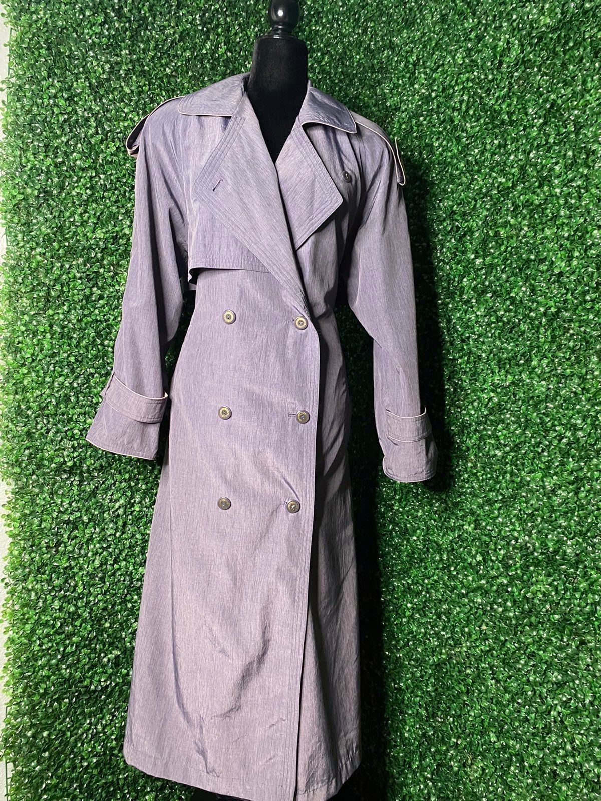 Fleet Street Ltd. Women's Double Breasted Trench Coat
