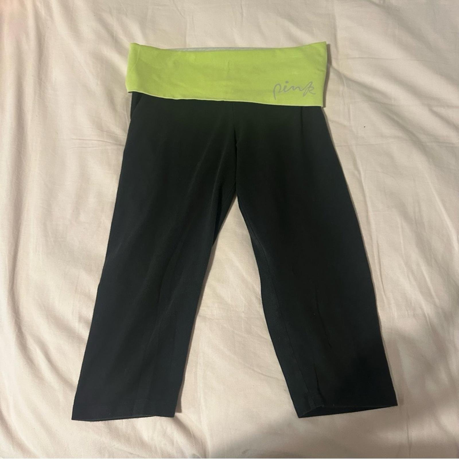 Y2K Vintage Victorias Secret Foldover Capri leggings