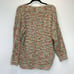 Anthropologie La Fee Vert Darien Crewneck Sweater Eyelash Confetti Women's Large