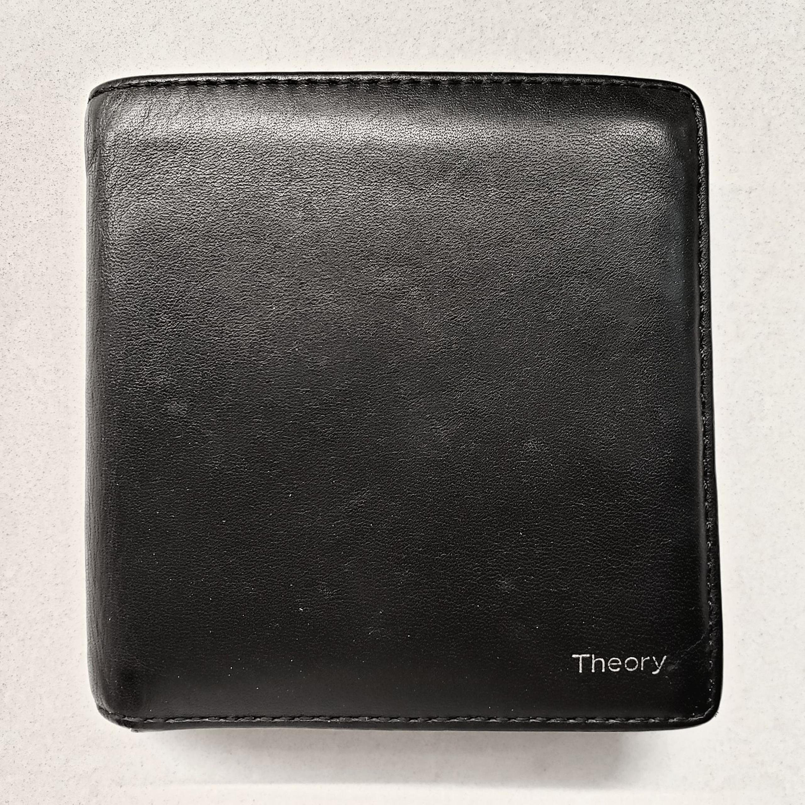 Theory Bifold Leather Wallet