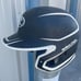 Rawlings | MACH Batting Helmet | Matte Black | Junior (6 3/8 - 7 1/8 )