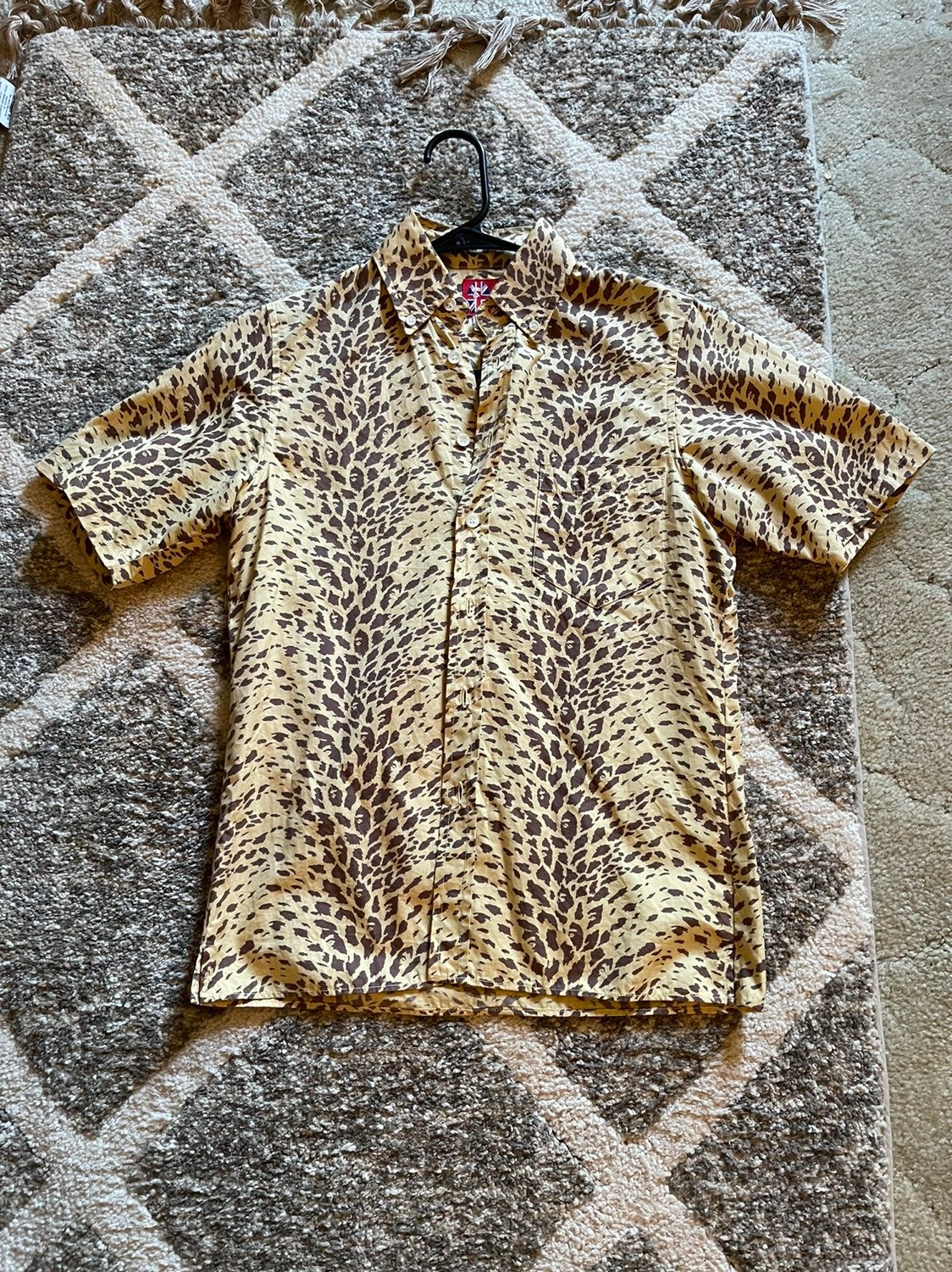 Bape Leopard Print Shirt