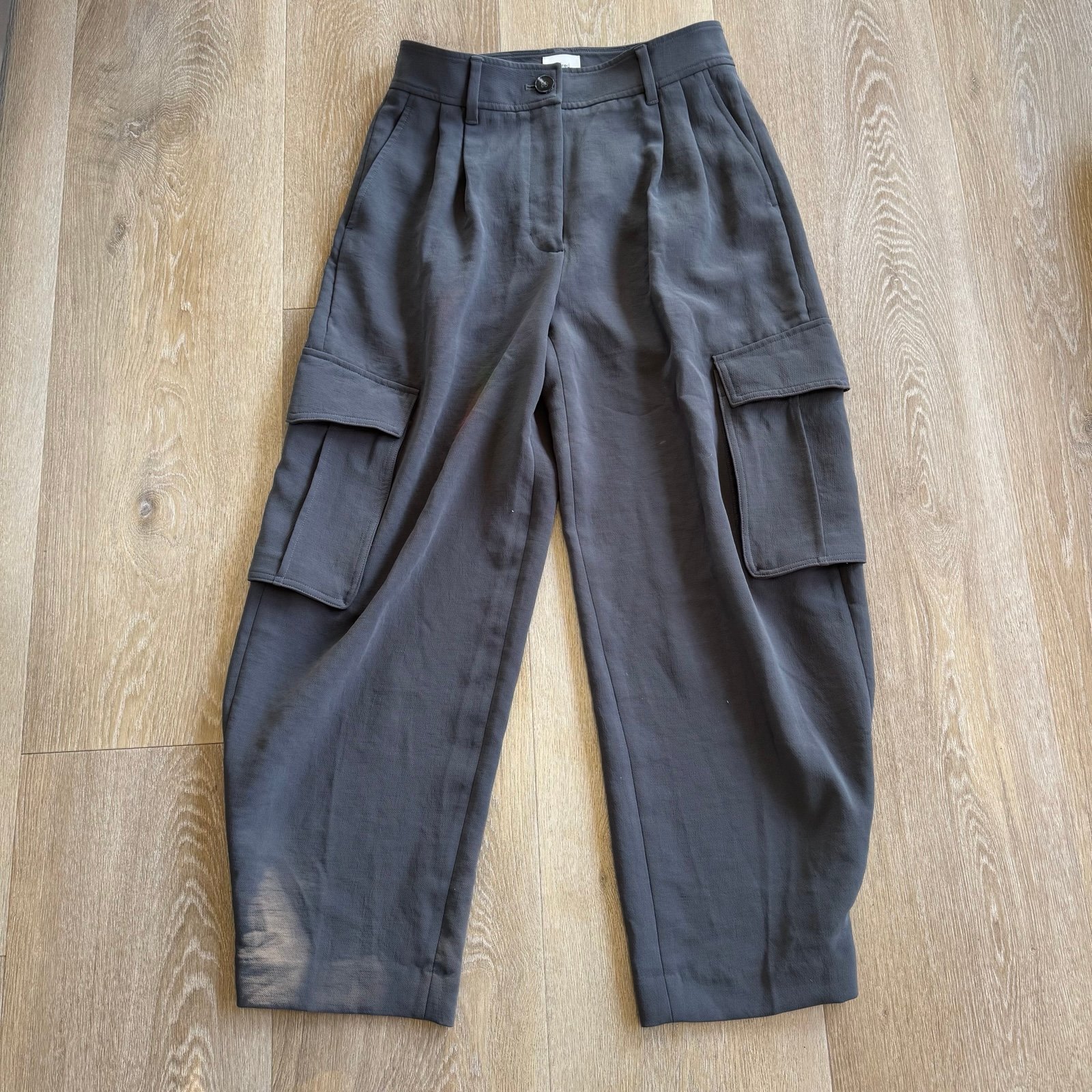 Wilfred Aritzia Gray Cargo Pants