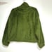 Free People Movement Green Bug Sky High Neck Oversized Quarter Zip Fuzzy XS