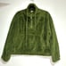 Free People Movement Green Bug Sky High Neck Oversized Quarter Zip Fuzzy XS