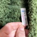 Free People Movement Green Bug Sky High Neck Oversized Quarter Zip Fuzzy XS