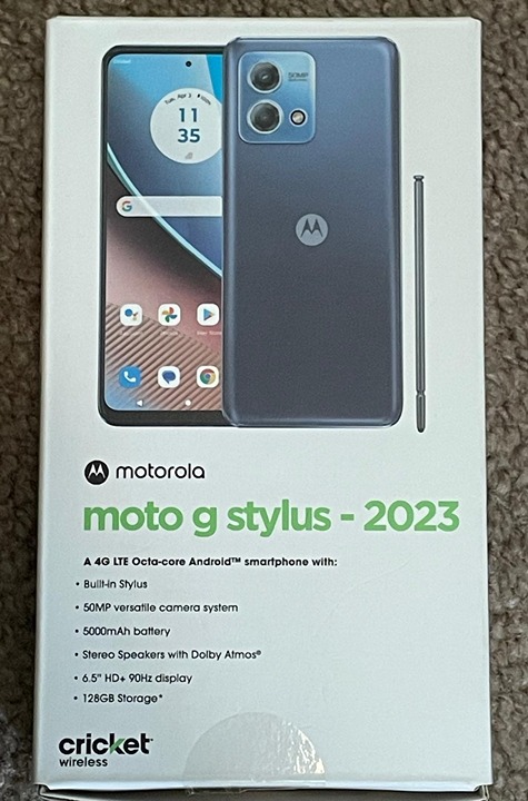 Moto g stylus (Cricket wireless)