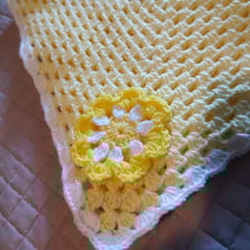 Baby Blanket, crochet, handmade