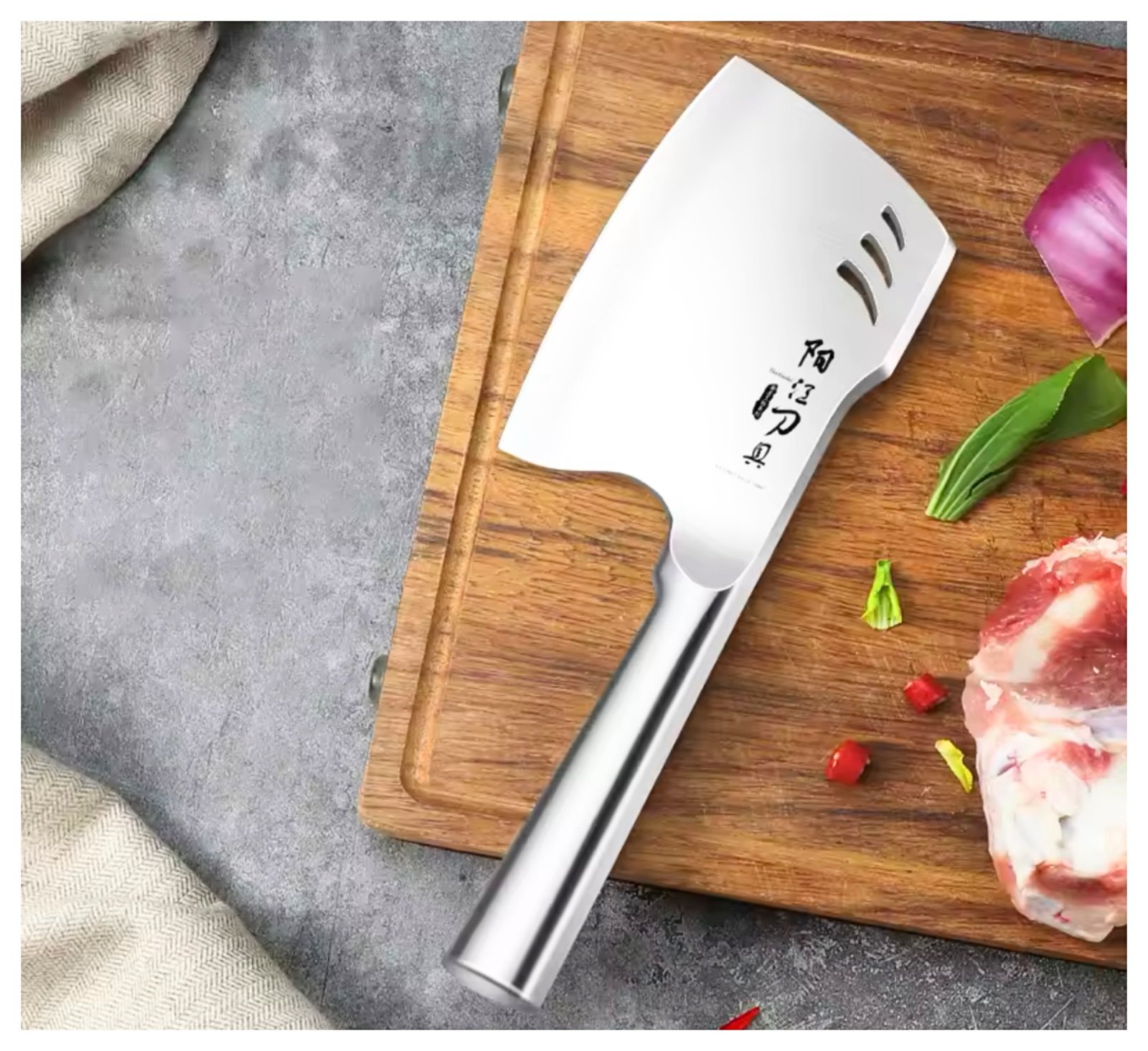 Butcher's Chopping Knife Cleaver Bone Knife (PLEASE READ DESCRIPTION)