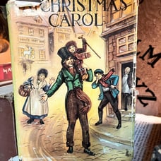 Antique book A Christmas Carol