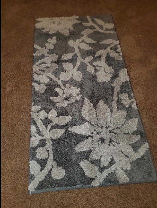 Bathroom Runner Rugs Long Bath Mat Non-Slip, 24 x47\