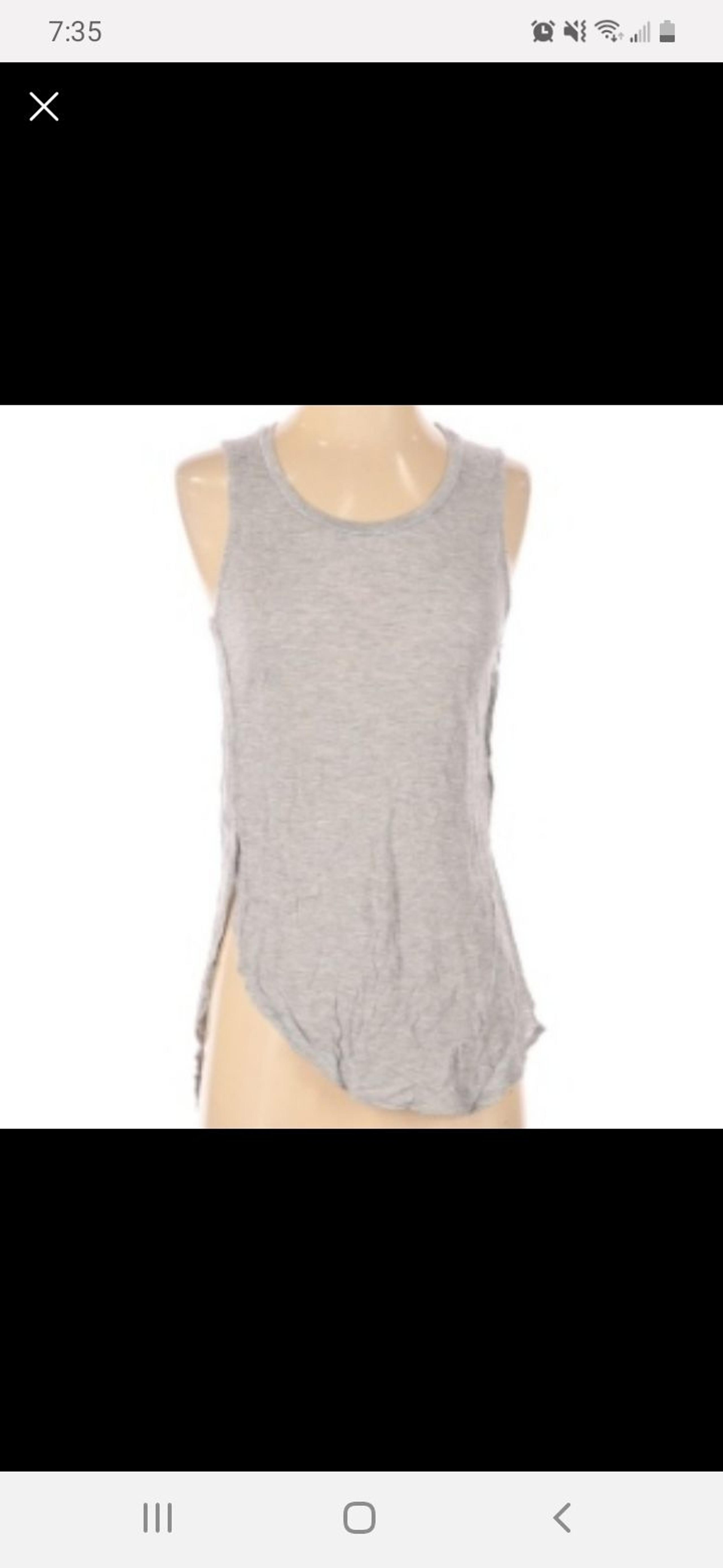 Tresics Sleeveless Light Tee- Women L