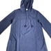 J. Jill pullover hoodie knit sweatshirt quarter sleeve navy blue size XS