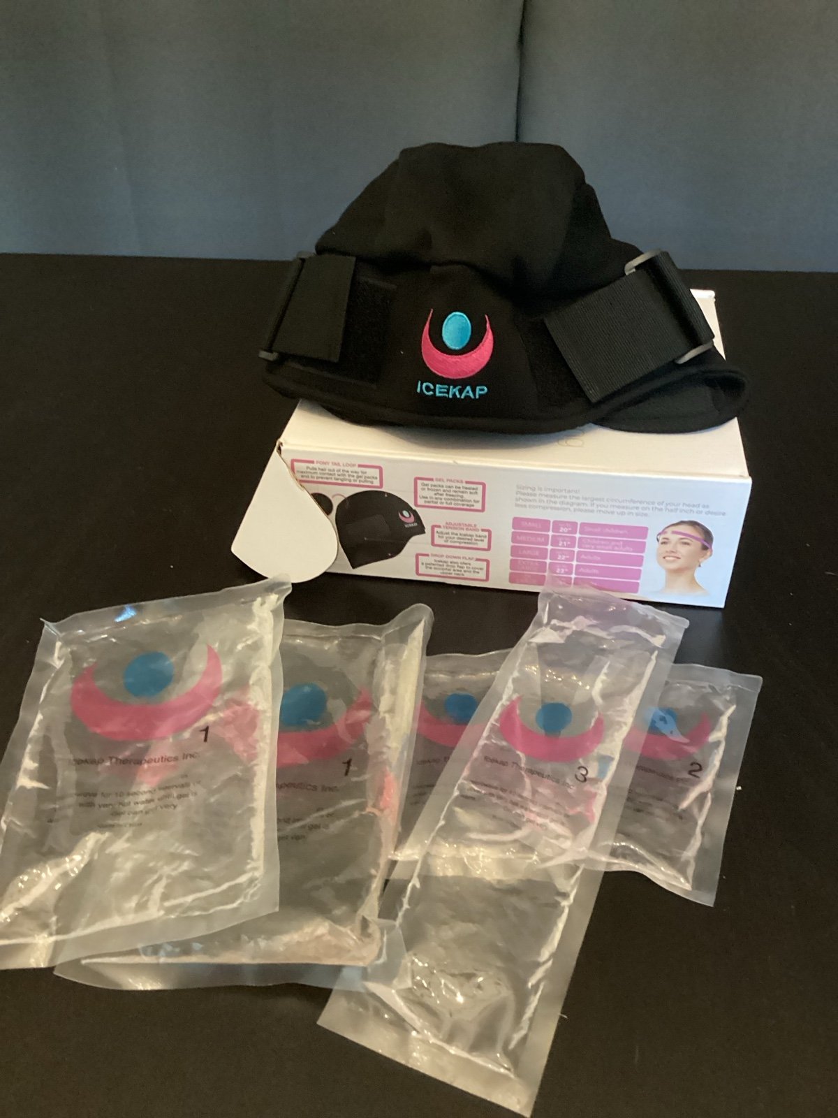Icekap cold cap