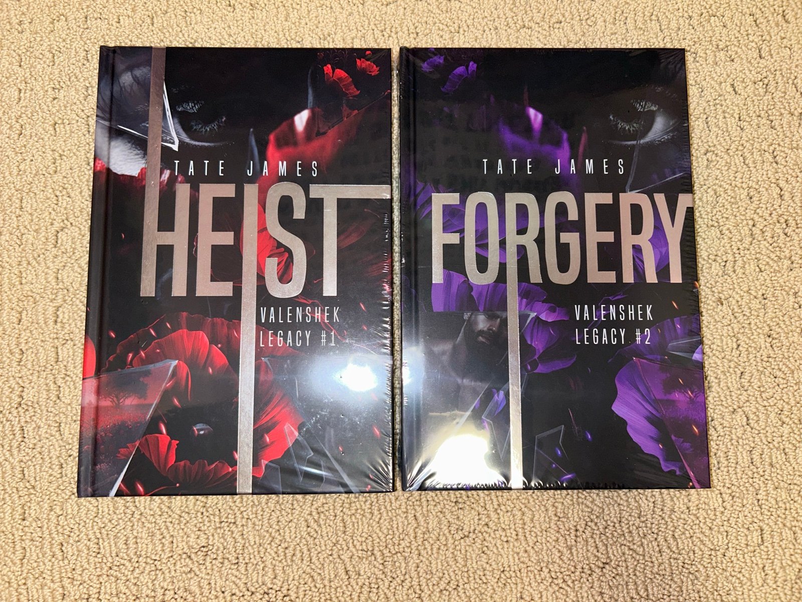 Mystic Box special editions Heist and Forgery by Tate James