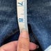 Gap Womens Floral Embroidered Hem Straight Cuff Cropped Jeans Blue Size 8R