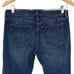Gap Womens Floral Embroidered Hem Straight Cuff Cropped Jeans Blue Size 8R