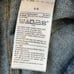 Gap Womens Floral Embroidered Hem Straight Cuff Cropped Jeans Blue Size 8R