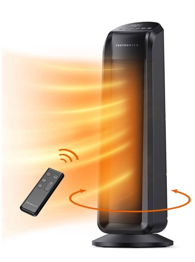 Tower space heater