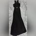 Blondie Nites by Stacy Sklah Vintage Black Formal Maxi Dress Size 9
