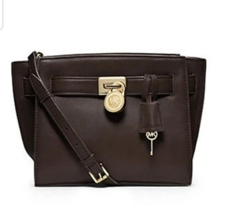 Michael Kors Leather Traveler Messenger Crossbody