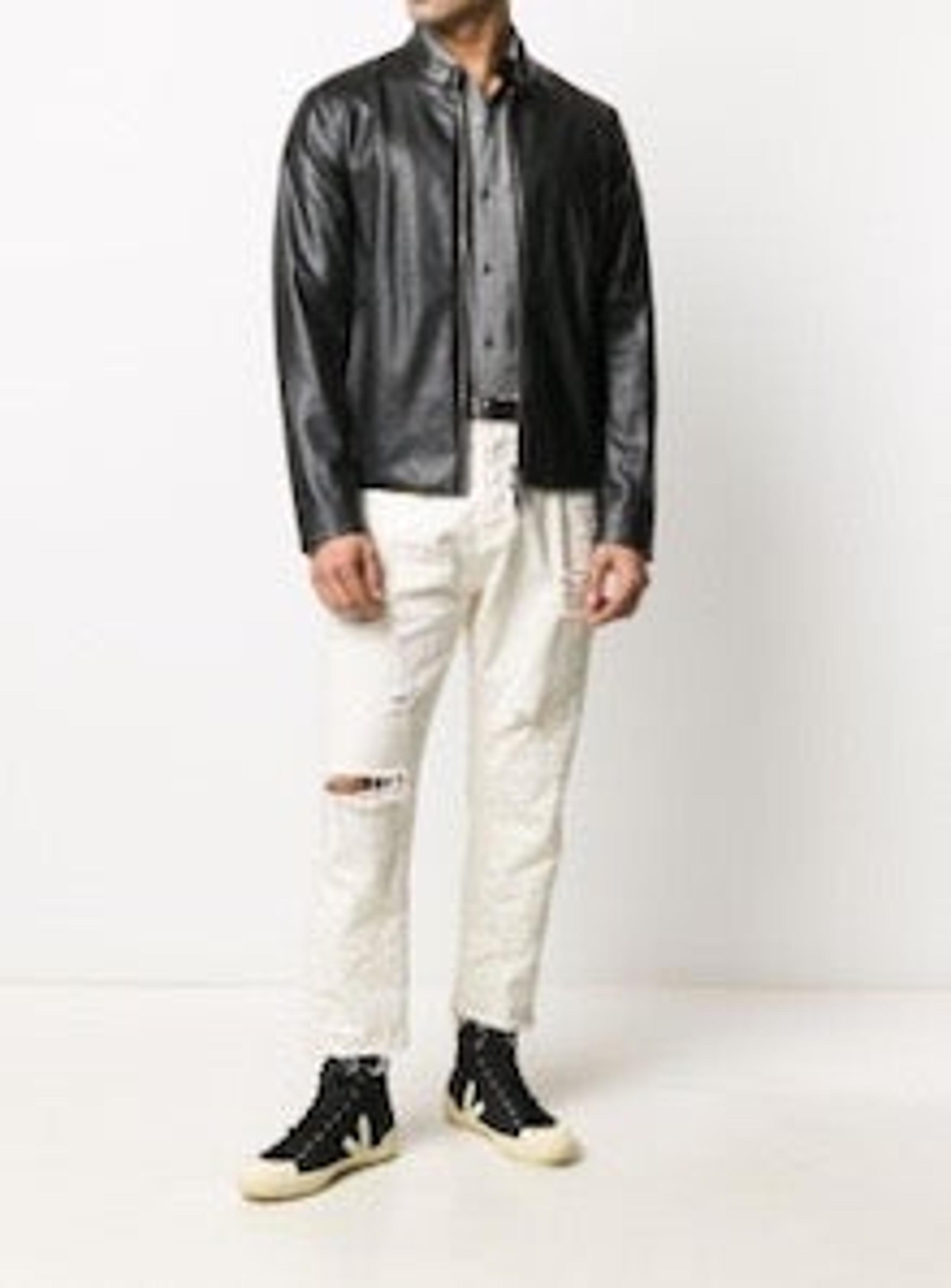 NEW! MEN A|X ARMANI EXCHANGE FAUX LEATHER