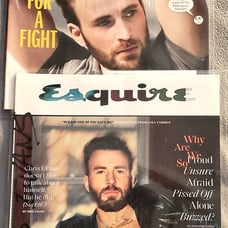 Esquire Magazine (Chris Evans) 2 pc. Lot
