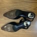 Stuart weitzman black rhinestone kitten slingback point heel evening wear US 6.5