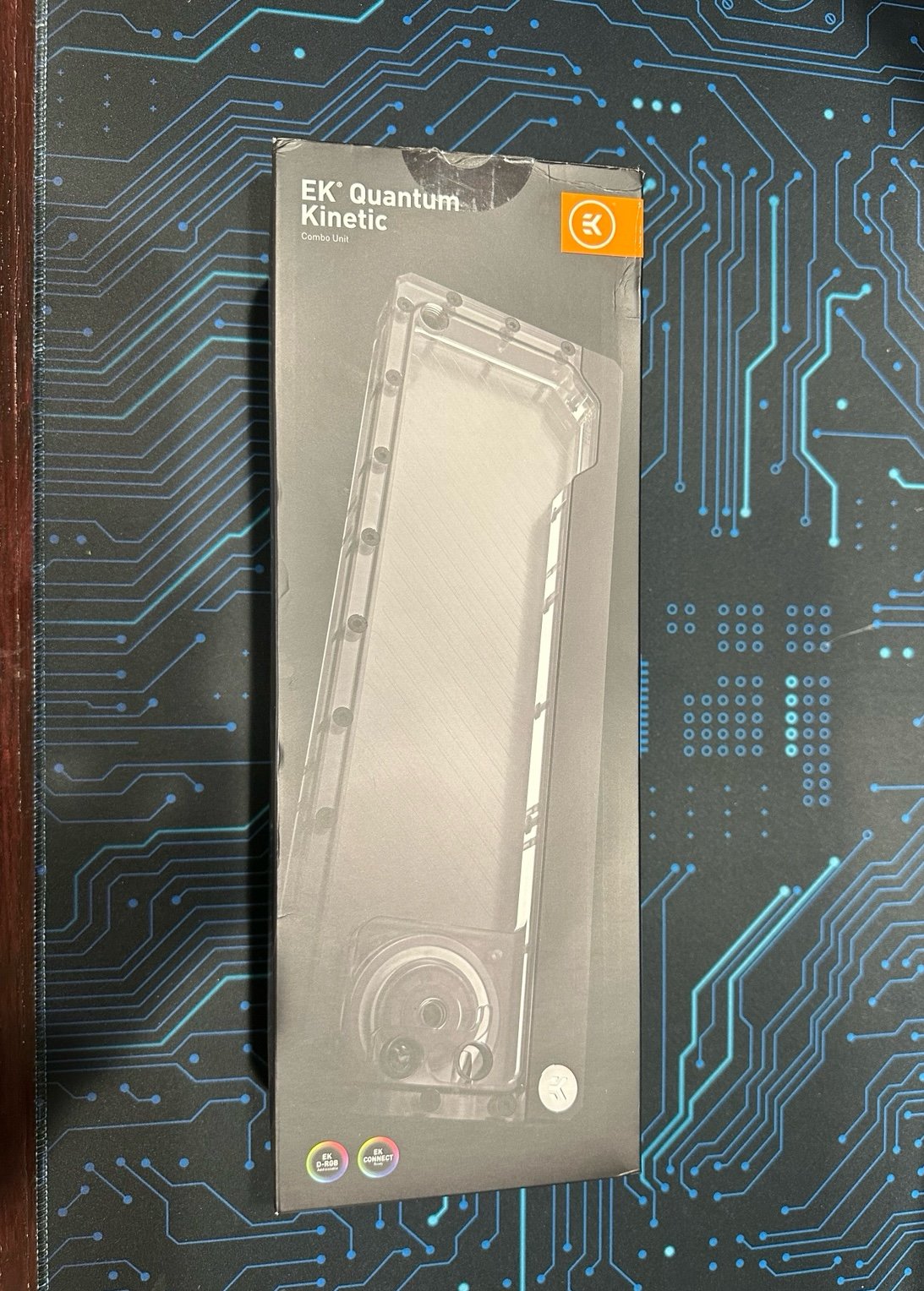 EKWB-Quantum Kinetic FLT 360m D5/DDC RGB Combo Unit, Like New