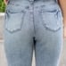 Judy Blue Boho Babe Vintage High Rise Slim Fit Jeans Sz 7/28 Stretch