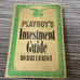 Vintage Playboy's Investment Guide Michael Laurence 1970 Hardcover