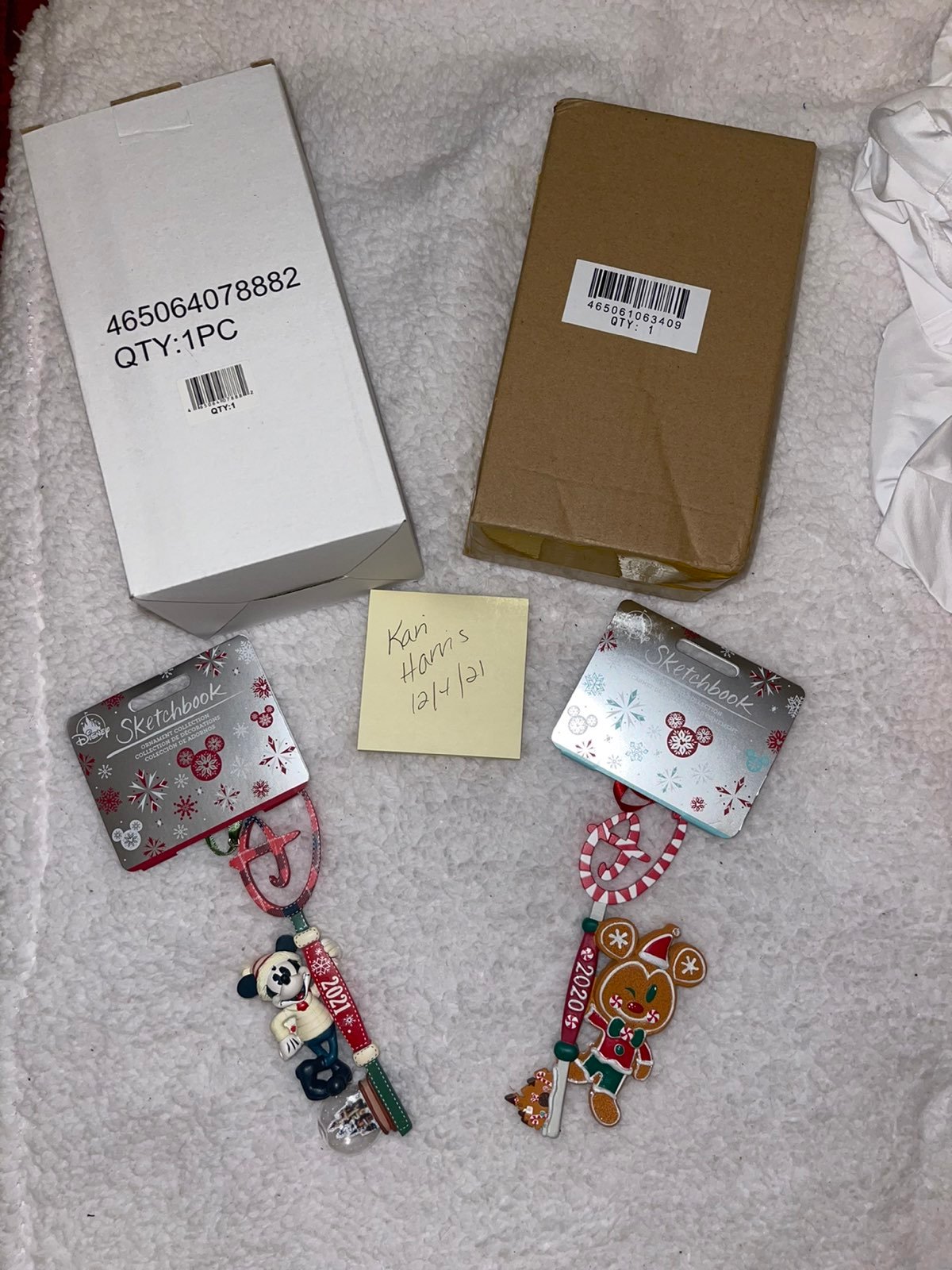 Disney Christmas 2020 & 2021 keys