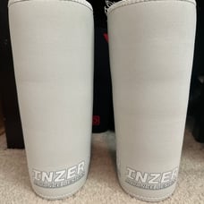 Inzer Ergo Pro Knee Sleeves White (Size Small)