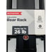 Schwinn Rear Bike Rack - Black fits adult bikes 24-29 wheel size--NEW
