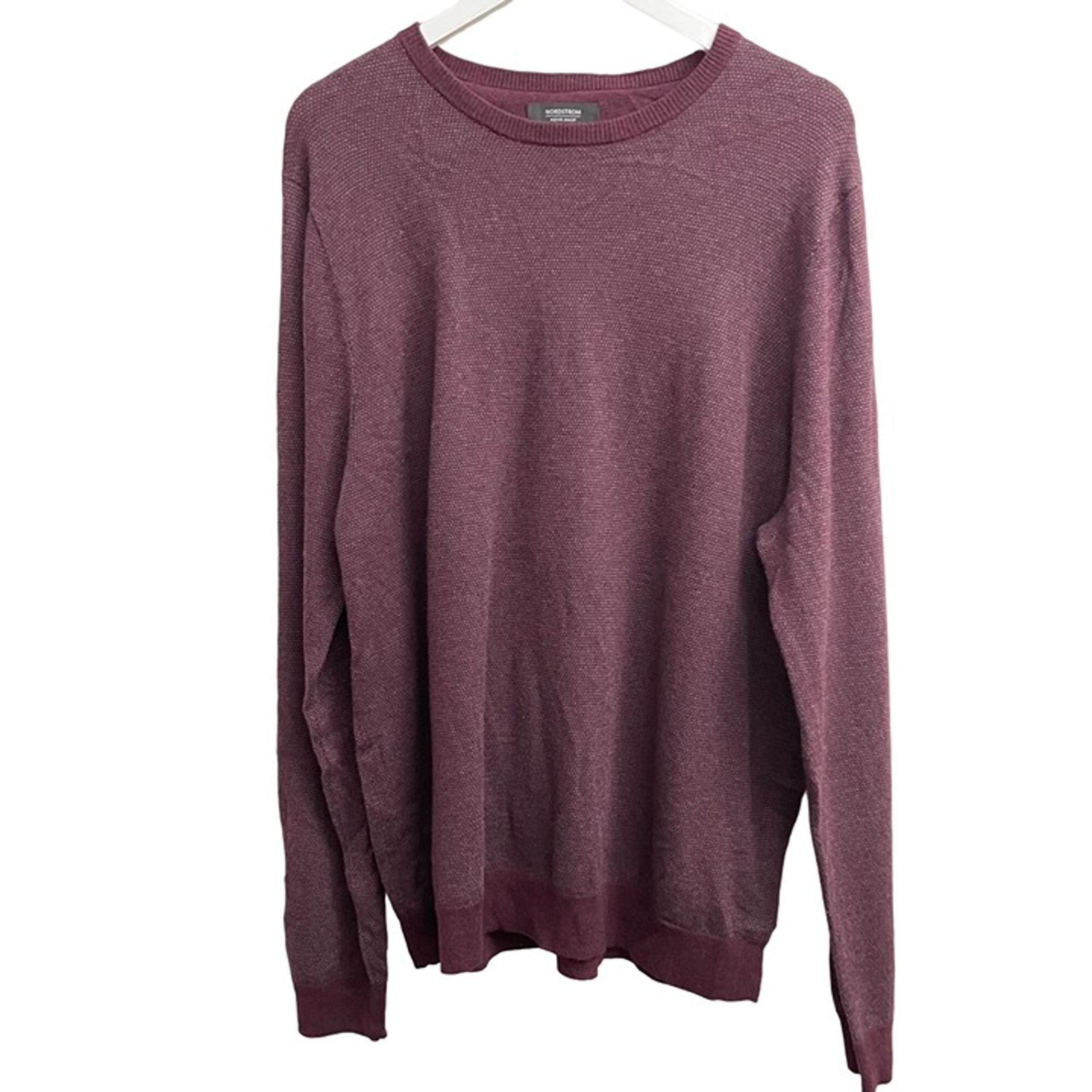 Nordstrom Wool Blend Crew Neck Sweater Size XL