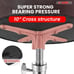DrumThrone PaddedStool HeightAdjustable Chair HeavyDuty Seat DS CH CHERRY SDL HD