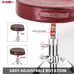 DrumThrone PaddedStool HeightAdjustable Chair HeavyDuty Seat DS CH CHERRY SDL HD