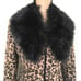 VENUS Fitted Leopard Coat size 10