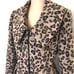 VENUS Fitted Leopard Coat size 10